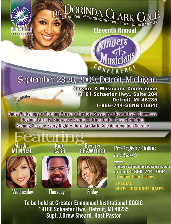 Singers & Musicians Conference 2009