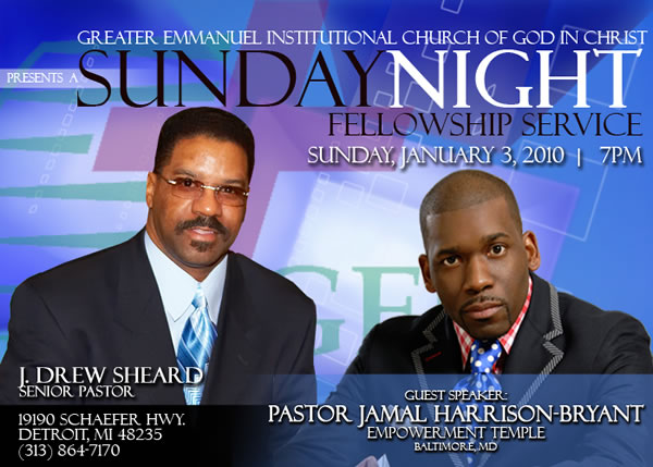 Sunday Night Fellowship Service