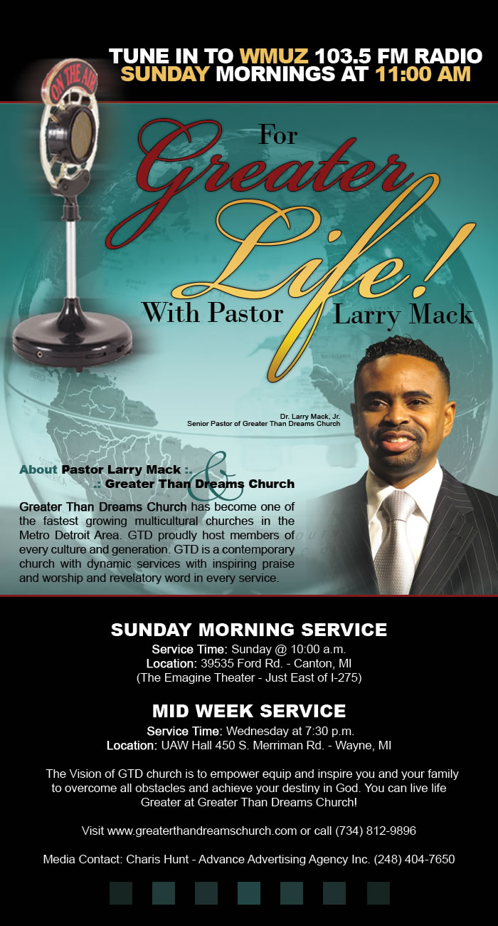 Visit Greater Than Dreams Church online