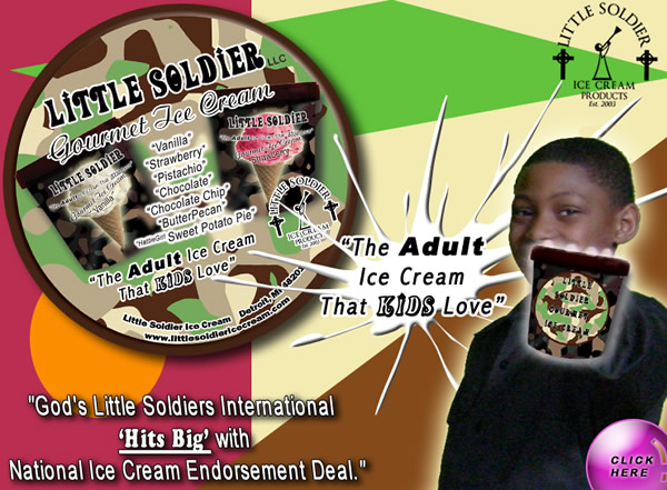 Little Soldier Ice Cream - Click Here