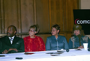 Pastor Marvin Winans, Dorinda, Jackie, Karen