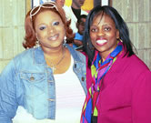 Kierra Sheard and Renee'